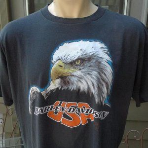 1987 Harley Davidson Motorcycle Shirt (Key West, FL) * Mens XL (48)